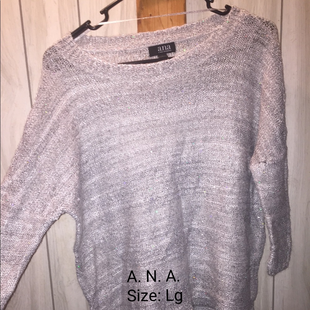 Silver sweater